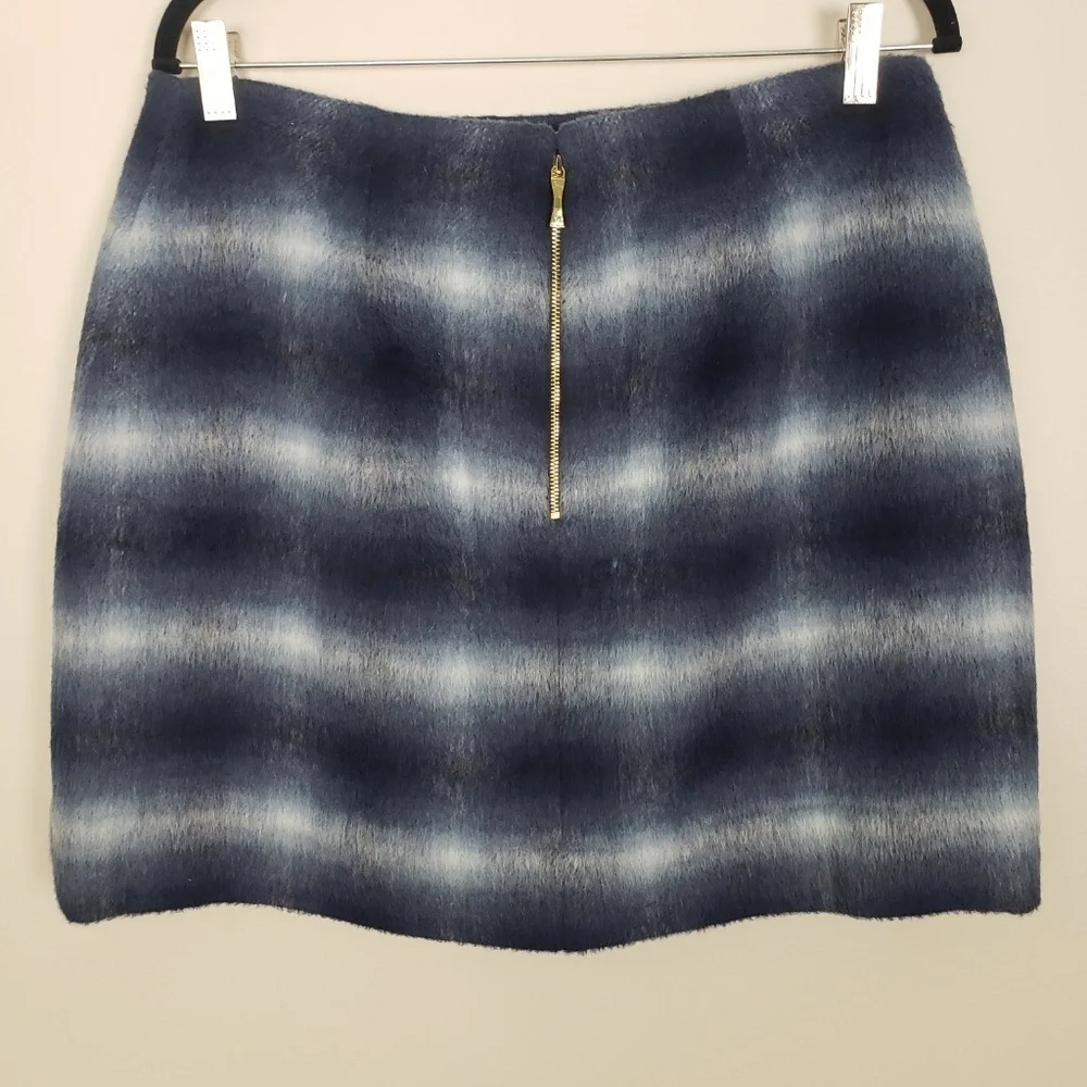 Kate Spade Mini Skirt Zipper Pockets  Poetcore Preppy 2016  J3